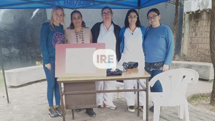Día Mundial de la Hipertensión: Hoy hubo controles gratuitos y concientización en Barrancas
