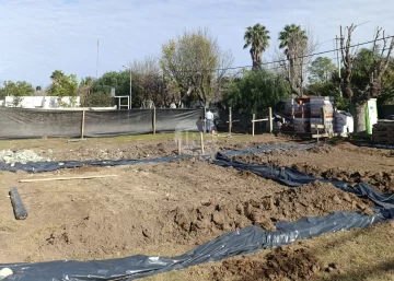 Andino comenzó a construir dos nuevas aulas a la primaria: “La educación es prioridad”