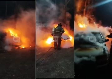 Incendios intencionales en Ricardone: Cuatro autos fueron prendidos fuego en dos noches