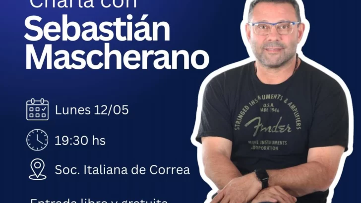 Salud mental en Correa: Mascherano brindará una charla abierta sobre adicciones