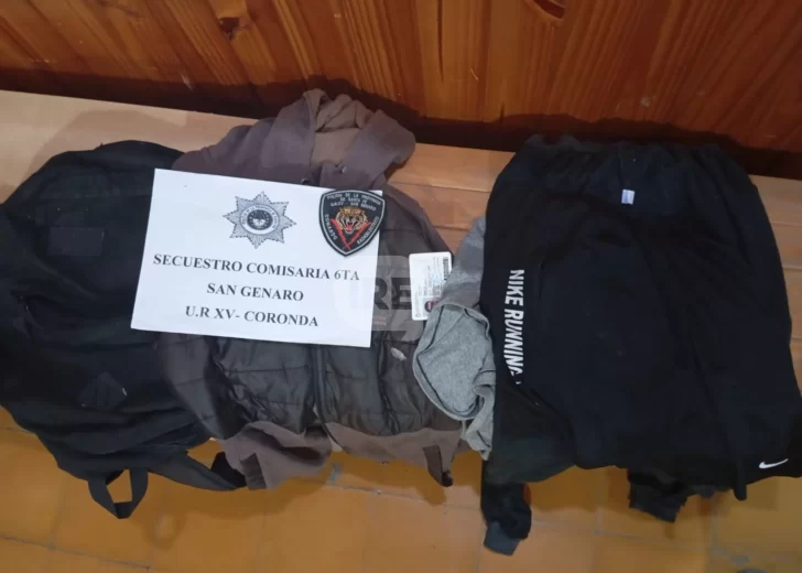 Asaltaron a un vecino de San Genaro y le robaron hasta los cigarrillos: La policía recuperó casi todo