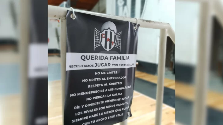 Las jugadoras de vóley de Timbuense proponen cambiar la forma de alentar: “Con tu apoyo seré feliz”