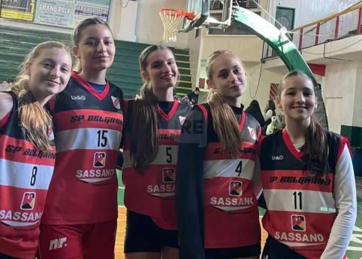 Básquet en Oliveros: Crecen las inferiores con nuevas experiencias en la disciplina
