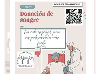 Se viene una caminata por la donación voluntaria de sangre organizada por la secundaria