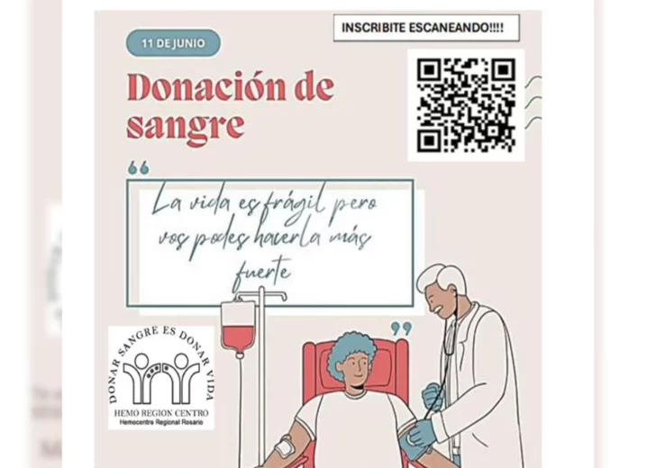 Se viene una caminata por la donación voluntaria de sangre organizada por la secundaria