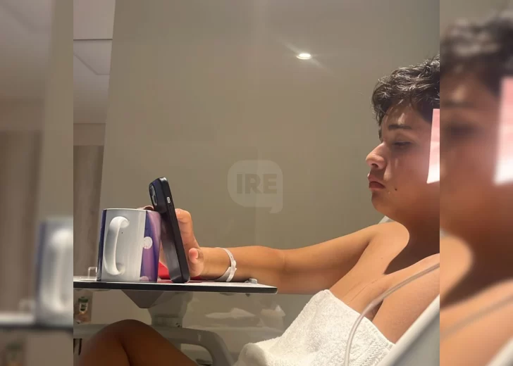 Fausto muestra una recuperación alentadora y su familia confía en evitar la cirugía