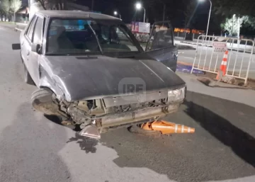 Accidente y fuga en Maciel: Chocó en Ruta 11, se escapó a pie pero después fue a la comisaría