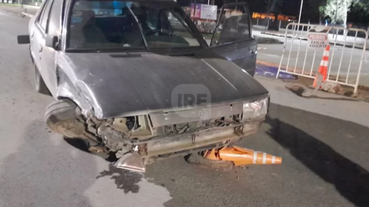 Accidente y fuga en Maciel: Chocó en Ruta 11, se escapó a pie pero después fue a la comisaría