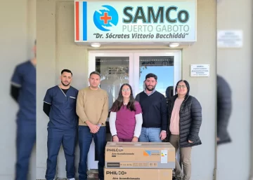 Comenzaron las mejoras edilicias en el SAMCo de Puerto Gaboto