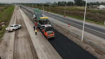 Interrumpirán el tránsito en un tramo de la autopista Rosario-Santa Fe por obras del tercer carril