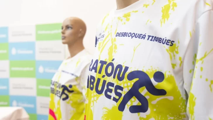 Todo listo para la maratón 2025 Timbúes: Presentaron las remeras, medallas y premios