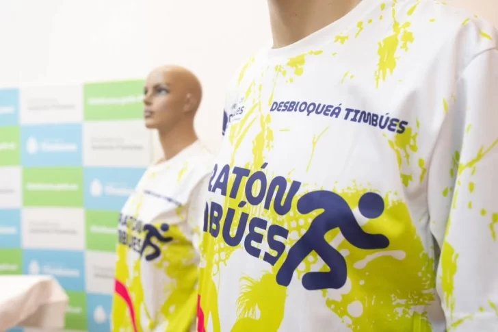 Todo listo para la maratón 2025 Timbúes: Presentaron las remeras, medallas y premios