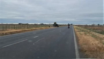 Vialidad Nacional continúa el corte de pasto con dos frentes en la ruta nacional 11