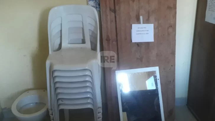 Encontraron en dos casas de Clarke objetos robados días atrás en un quincho
