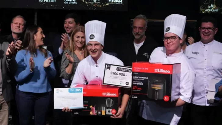 Dos chefs de San Lorenzo ganaron el Torneo Gastronómico en Rosario y buscan el título nacional