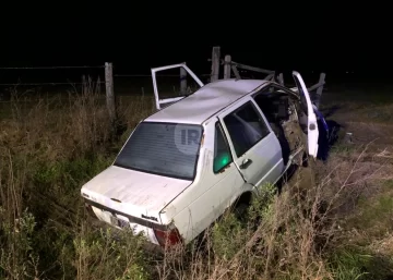 Fuerte choque en Oliveros: Un vecino de Serodino resultó gravemente herido
