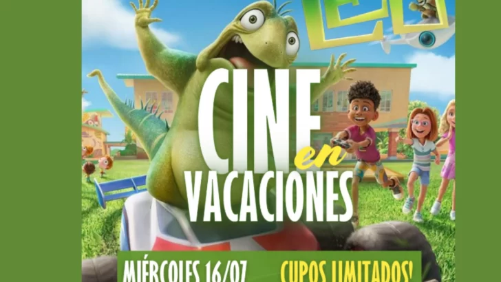 Barrancas lanza “Cine en Vacaciones” para niños y niñas a partir de los 6 años