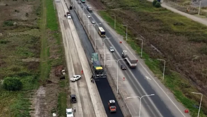 Obras del tercer carril: Comenzaron los desvíos para camiones