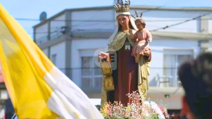 Fiestas Patronales de Timbúes: Misa, caravana y almuerzo en honor a la Virgen del Carmen