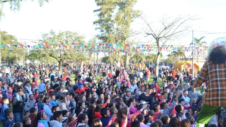 Diversión, música y sorpresas: Oliveros festeja a lo grande el Día del Niño