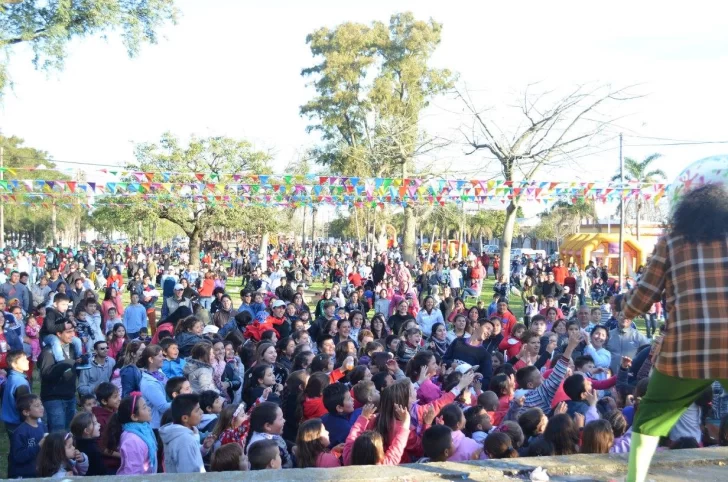 Diversión, música y sorpresas: Oliveros festeja a lo grande el Día del Niño