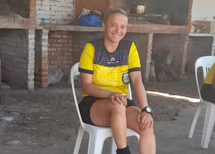 Desde Gaboto a la historia: “No imaginé ser la primera mujer en dirigir la final de Los Juries”