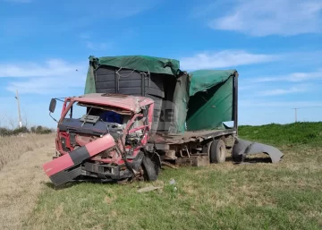 Accidente de camiones en Clason: Un conductor hospitalizado