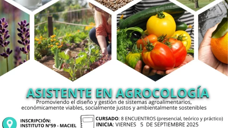 Oportunidad de formación: Curso de asistente agroecológico en Maciel