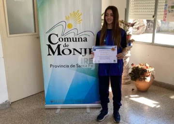 Reconocimiento en Monje para Emilia Calvo, campeona en el Mundial de Taekwondo