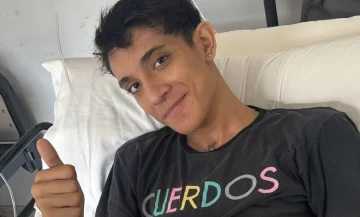 Enzo recibió un trasplante de corazón y la operación fue un éxito