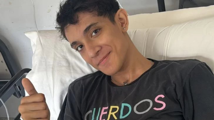 Enzo recibió un trasplante de corazón y la operación fue un éxito