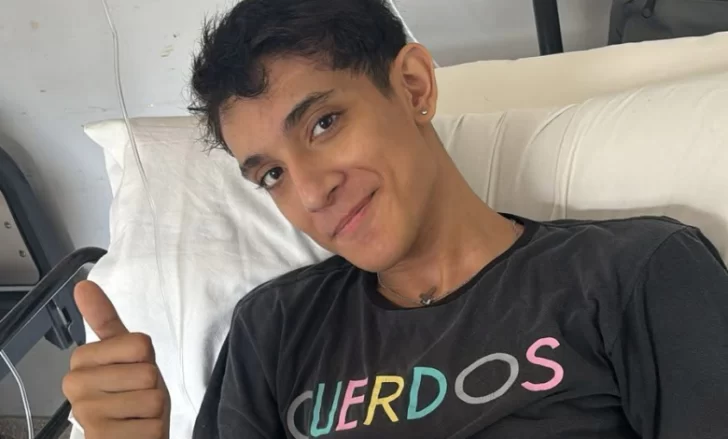 Enzo recibió un trasplante de corazón y la operación fue un éxito