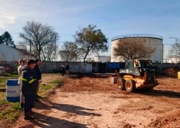 Prefectura construye en San Lorenzo una base para emergencias portuarias