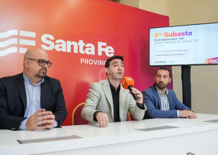 Santa Fe hará la mayor subasta de bienes incautados al delito el 18 de septiembre