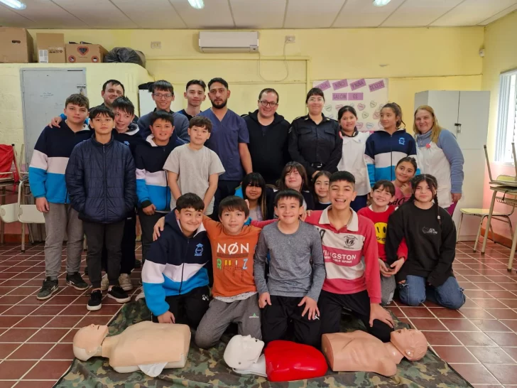 Iniciaron las capacitaciones de RCP en las escuelas del departamento Iriondo