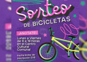 El Gobierno de Timbúes lanzó un sorteo de bicicletas para niños menores de 12 años