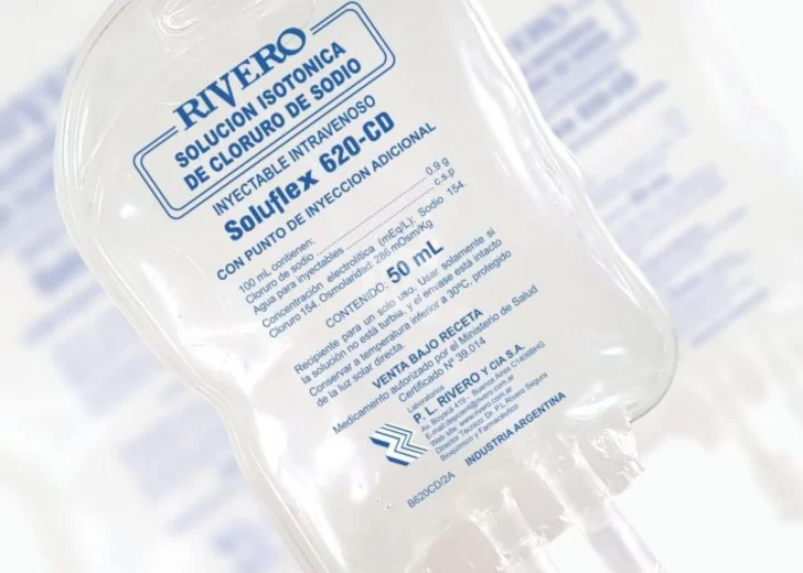 ANMAT clausuró un laboratorio por fallas en la producción de suero fisiológico