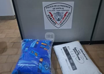 Terminó preso tras robar dos almohadas de un vehículo en Puerto San Martín
