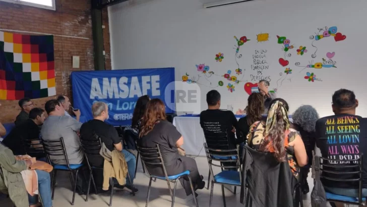 AMSAFE San Lorenzo: “Defendemos la escuela pública y los derechos de la docencia”