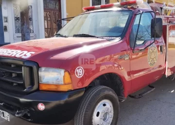 Barrancas sumó un nuevo autobomba: Bomberos presentaron su unidad de ataque rápido