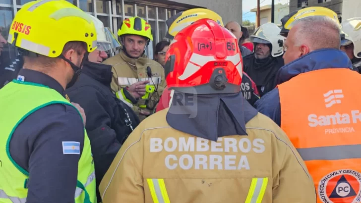 Gran incendio en Totoras: “En momentos difíciles, se hace visible la importancia del trabajo en equipo”