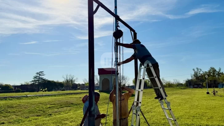 Carrizales realizó trabajos de mantenimiento y ampliación en el sistema de agua potable
