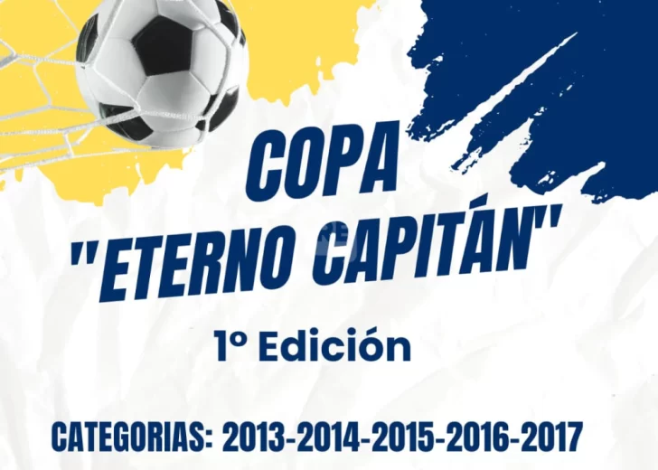 Un torneo con nombre propio: Copa “Eterno Capitán” en Belgrano de Serodino