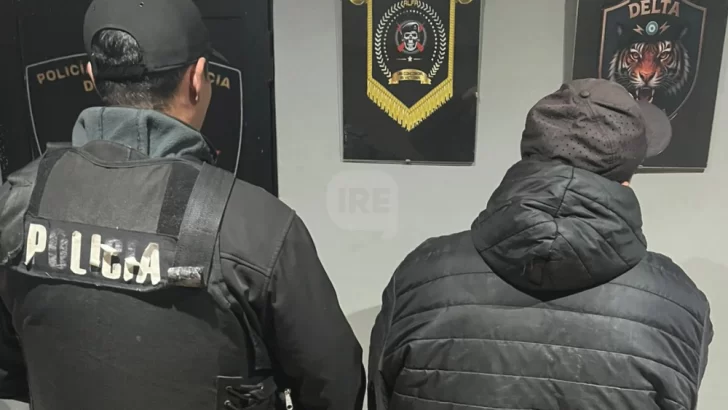 San Lorenzo: Detenido con un cuchillo y una réplica de arma de fuego
