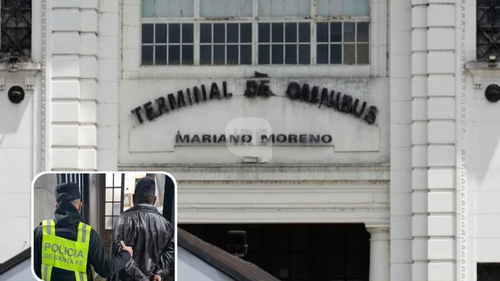 Un hombre fue detenido en la terminal tras intentar ingresar a un hotel con una adolescente de 14 años