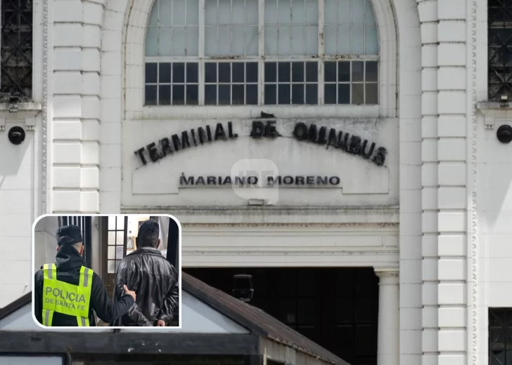 Un hombre fue detenido en la terminal tras intentar ingresar a un hotel con una adolescente de 14 años
