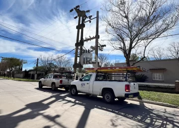 Oliveros sufrió extensos cortes de luz durante el martes y la madrugada del miércoles