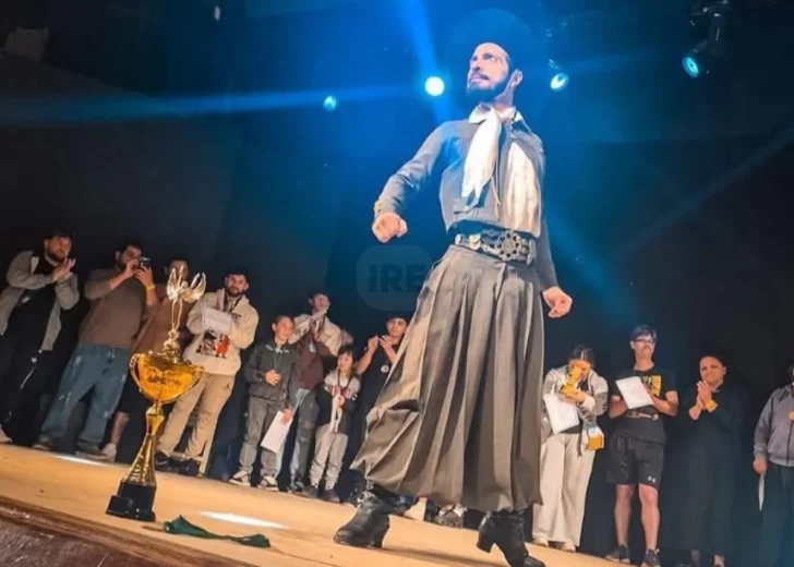 Edgar Corral: El campeón provincial de Malambo que lleva el nombre de Santa Fe a lo más alto