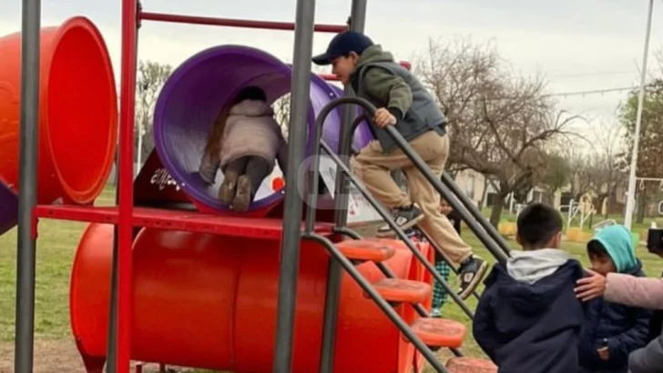 Serodino recibió a los chicos de Carrizales con una jornada de juegos y recreación