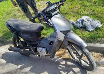 Detuvieron a un muchacho de Gaboto en Monje por circular en una moto robada